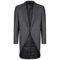 Wilvorst  Herren Cut-Sakko Spitzfacon Modern-Fit Anthrazit