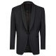 Wilvorst CLASSICs Herren Smokingsakko Schalkragen Classic-Fit Schwarz