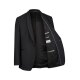 Wilvorst CLASSICs Herren Smokingsakko Schalkragen Classic-Fit Schwarz