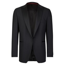 Wilvorst CLASSICs Herren Smokingsakko Modern Fit Schwarz 50