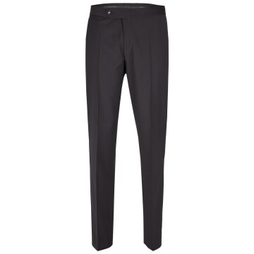 Wilvorst CLASSICs Herren Smokinghose Modern-Fit Schwarz 102