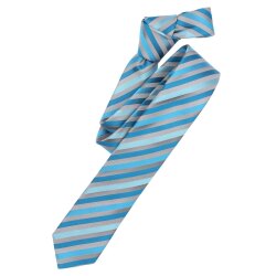 VENTI Herren Business-Krawatte 6cm Seide gewebt Blau...