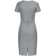 Greiff Corporate Etuikleid Modern with 37.5® Damen Hellgrau