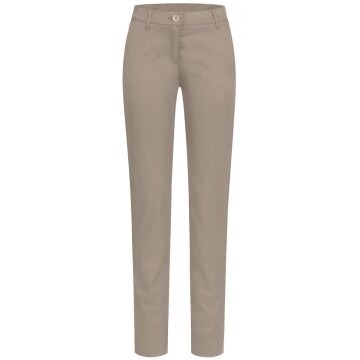 Greiff Corporate Wear CASUAL Damen Chinohose Regular-Fit Beige
