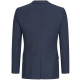 Größe 90 Greiff Corporate Wear Premium Herren Sakko Slim Fit Blau Mikrodessin Modell 1108