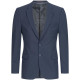 Größe 102 Greiff Corporate Wear Premium Herren Sakko Slim Fit Blau Mikrodessin Modellnummer 1108