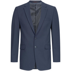 Größe 27 Greiff Corporate Wear Premium Herren Sakko Regular Fit Blau Mikrodessin Modell 1116