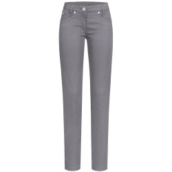 Greiff Corporate Wear CASUAL Damen Hose 5 Pocket-Style Regular Fit Baumwollmix Stretch OEKO TEX® Grau