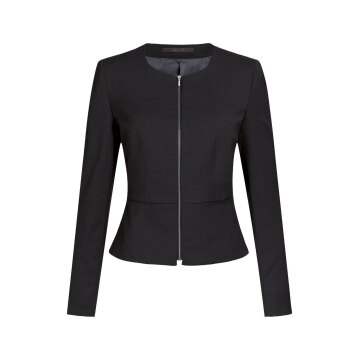 Greiff Modern WITH 37.5® Damen Business-Blazer Slim-Fit Schwarz