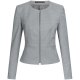 Greiff Modern WITH 37.5® Damen Business-Kurzblazer Slim Hellgrau