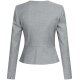 Greiff Modern WITH 37.5® Damen Business-Kurzblazer Slim Hellgrau