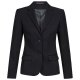 Greiff Corporate BASIC Damen Business-Blazer Regular-Fit Schwarz