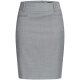 Greiff Modern WITH 37.5® Damen Stiftrock Regular-Fit Hellgrau