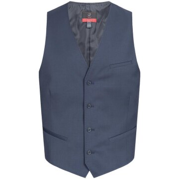 Greiff Modern WITH 37.5® Herren Weste V-Neck Regular Dunkelblau