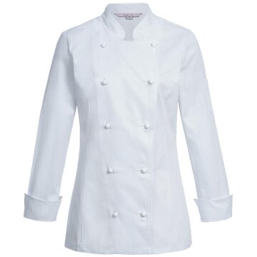 Greiff GASTRO MODA Cuisine Damen Kochjacke Regular-Fit Weiß