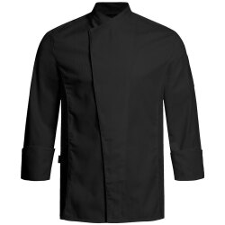 Greiff GASTRO MODA Cuisine Herren Premium-Kochjacke Schwarz