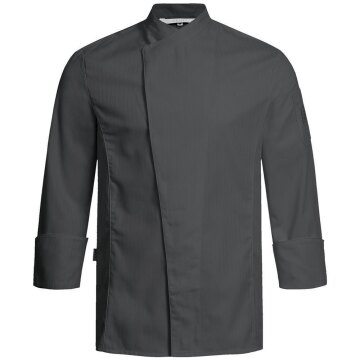 Greiff GASTRO MODA Cuisine Herren Premium-Kochjacke Anthrazit