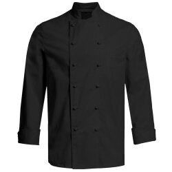 Greiff GASTRO MODA Cuisine Herren Premium-Kochjacke Schwarz