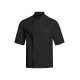 Greiff GASTRO MODA Cuisine Herren Kochjacke Kurzarm Schwarz