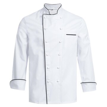 Greiff GASTRO MODA Cuisine Herren Premium-Kochjacke Regular Weiß