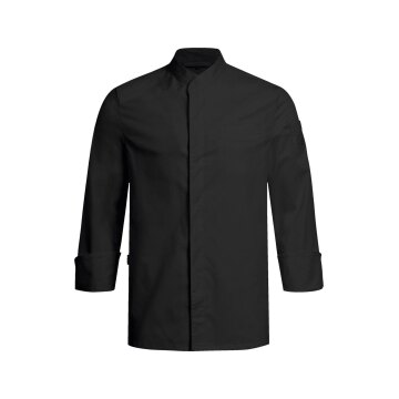 Greiff GASTRO-MODA Cuisine Herren Kochjacke Regular-Fit Schwarz