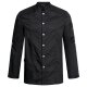 Greiff GASTRO MODA Cuisine Herren Kochjacke Bikerstyle Schwarz