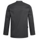 Greiff GASTRO MODA Cuisine Herren Kochjacke Bikerstyle Schwarz