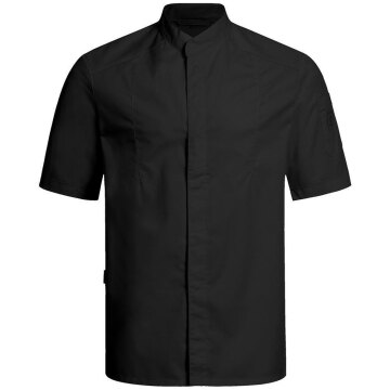 Greiff GASTRO MODA Cuisine Herren Premium-Kochjacke Kurz Schwarz