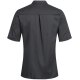 Greiff GASTRO MODA Herren Premium-Kochshirt Kurzarm Slim Schwarz