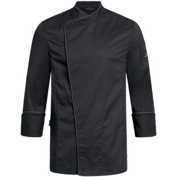 Greiff GASTRO MODA Cuisine Herren Premium-Kochjacke Schwarz