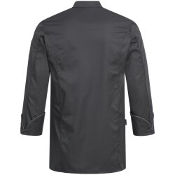 Greiff GASTRO MODA Cuisine Herren Premium-Kochjacke Schwarz