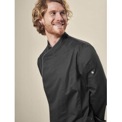 Greiff GASTRO MODA Cuisine Herren Premium-Kochjacke Schwarz
