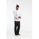 Greiff GASTRO-MODA Cuisine Herren Kochjacke Paspelierung Weiß