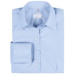 Greiff Corporate Bluse Damen BASIC Regular-Fit Hellblau