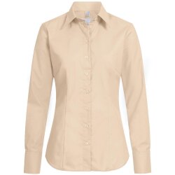 Greiff Corporate Bluse Damen BASIC Regular-Fit Beige