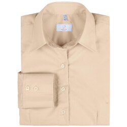 Greiff Corporate Bluse Damen BASIC Regular-Fit Beige