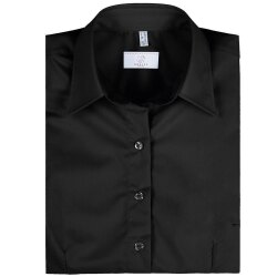 Greiff Corporate Bluse Damen BASIC Regular-Fit Schwarz