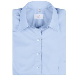 Greiff Corporate Bluse Damen BASIC Regular-Fit Hellblau