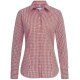 Greiff Corporate Bluse BASIC Damen OEKO TEX® Rot kariert
