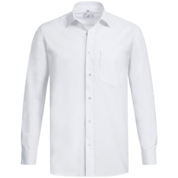 Greiff Corporate Hemd BASIC Herren Comfort Fit OEKO TEX® Weiß