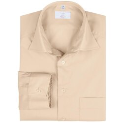 Greiff Corporate Hemd BASIC Herren Regular Fit Beige