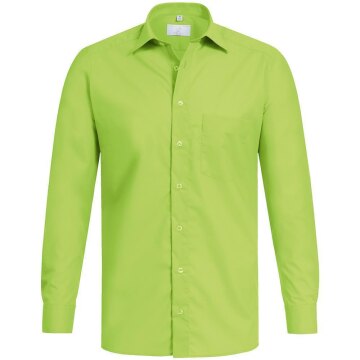 Greiff Corporate Hemd BASIC Herren OEKO TEX® Apfelgrün