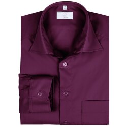 Greiff Corporate Hemd BASIC Herren OEKO TEX® Brombeere