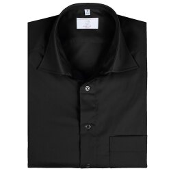 Greiff Corporate Hemd BASIC Herren OEKO TEX® Schwarz