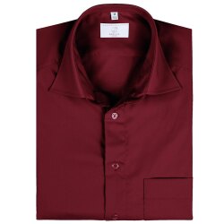 Greiff Corporate Hemd BASIC Herren OEKO TEX® Bordeaux