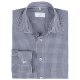 Greiff Corporate Hemd BASIC Herren OEKO TEX® Blau kariert