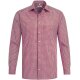 Greiff Corporate Hemd BASIC Herren OEKO TEX® Rot kariert