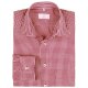 Greiff Corporate Hemd BASIC Herren OEKO TEX® Rot kariert