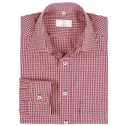 Greiff Corporate Hemd BASIC Herren OEKO TEX® Bordeaux...
