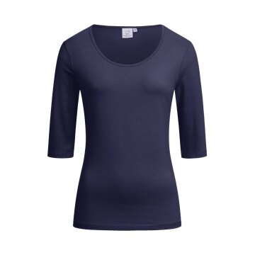 Greiff SHIRTS Damen Shirt 1/2-Arm Rundhals Regular-Fit Marine